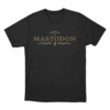 Mastodon Logo Unisex T Shirt Black